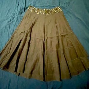 Aquarius beaded skirt